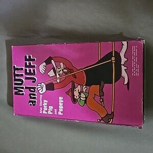 Mutt And Jeff also Starring Porky Pig & Popeye Vhs